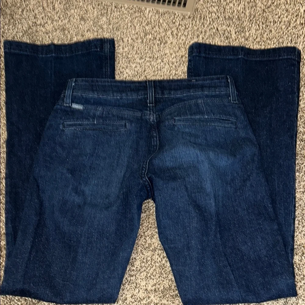 Cinch Flare Wide Leg Jeans - Picture 4 of 4